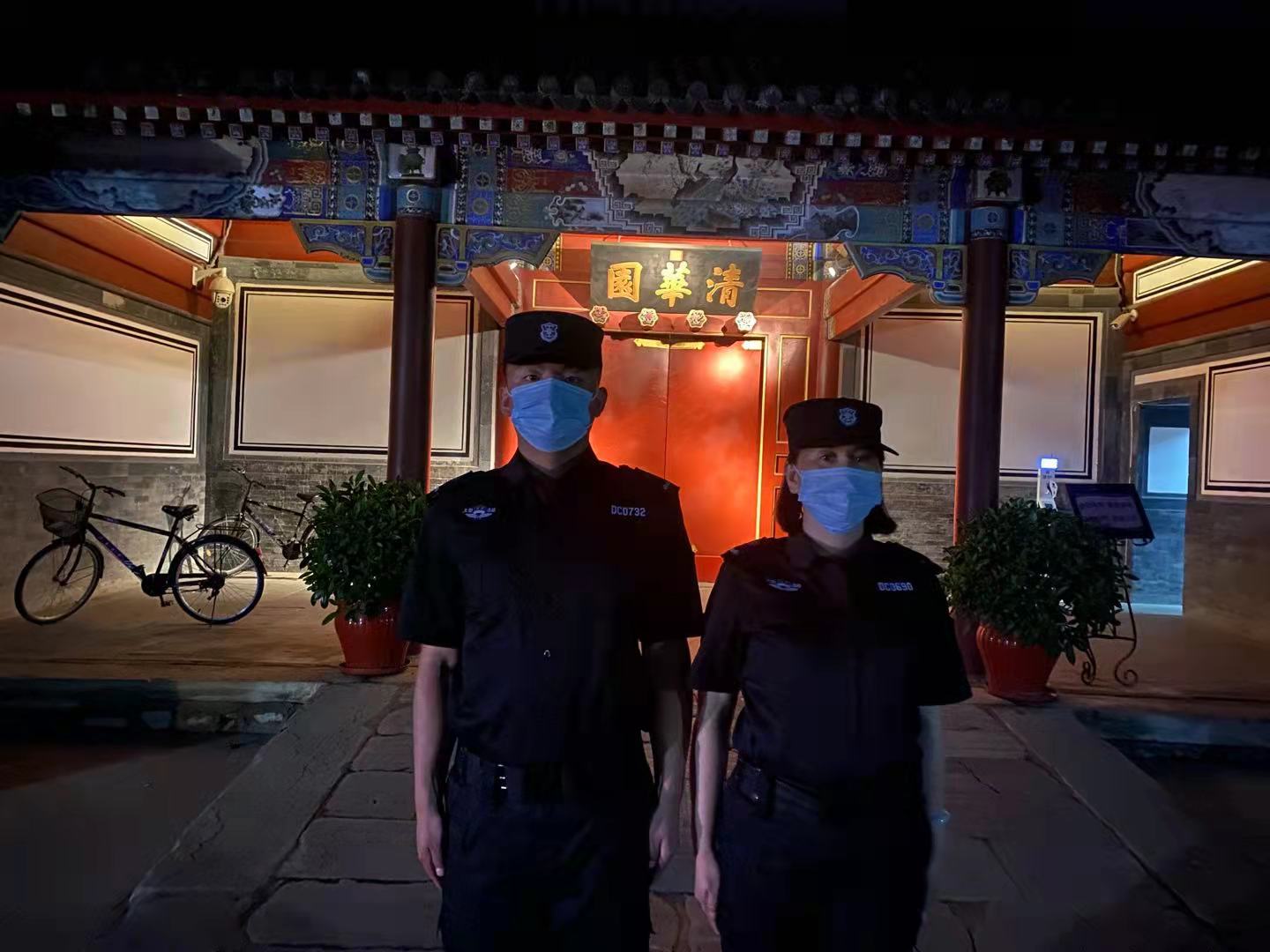 坚守在这里——清华大学保安队暑期安保侧记