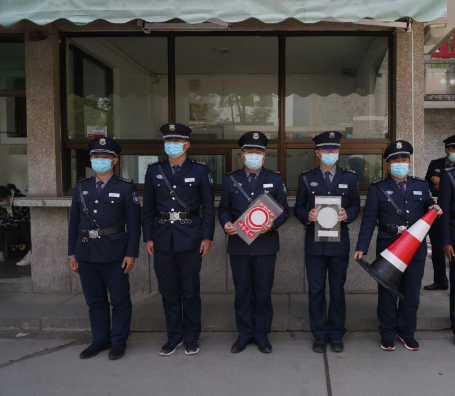北京大学保安大队新冠肺炎疫情应急处置演练